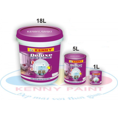 Sơn Nội Thất Kenny Deluxe 5 Trong 1 (K68) màu thường, 5lít